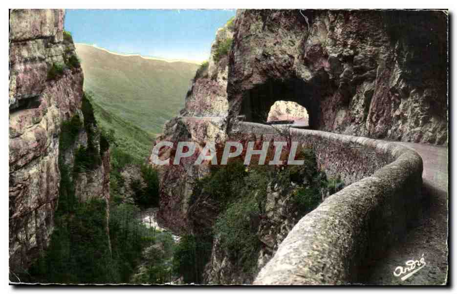 CPA Les Belles Alpes Francaises Le Vercors Route des Grands Goulets