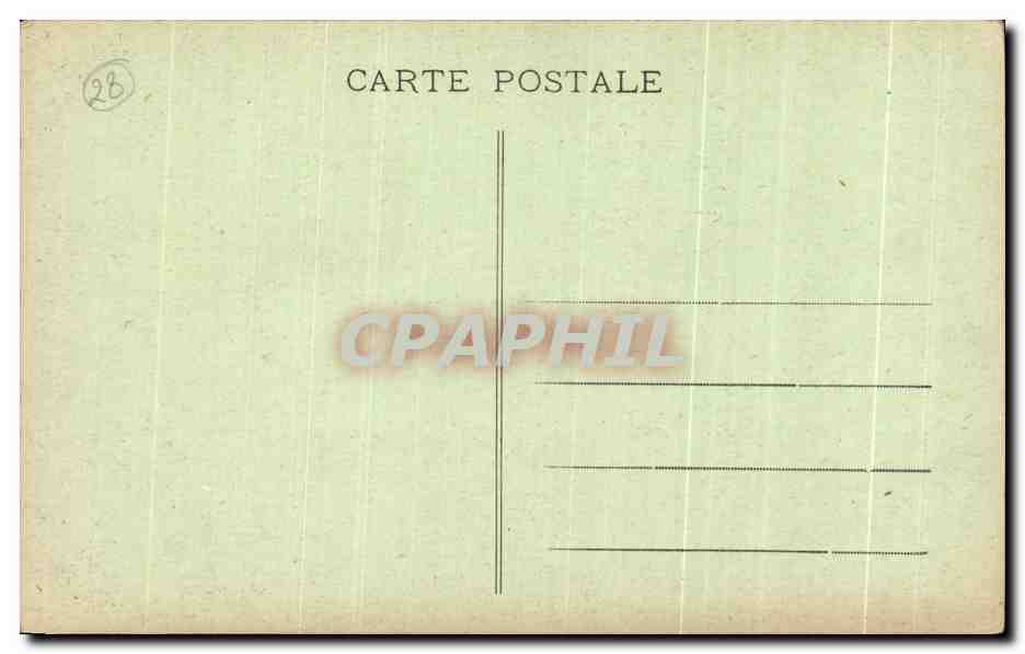 Cathédrale de Chartres — Le Portail Sud — G. Foncault, Dreux — Achterkant