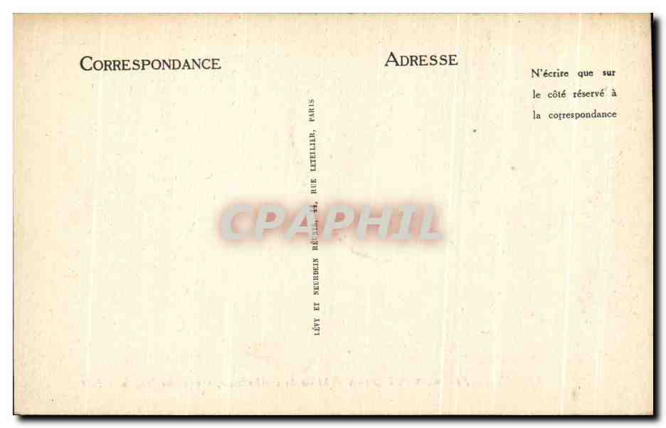 CPA Chartres Fragment de l'Ancien Jube de la Cathedrale Songe des Mages — Verso