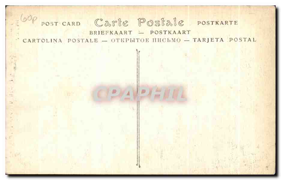 CPA Cathedrale de Chartres Pilastres du Portail Royal — Verso