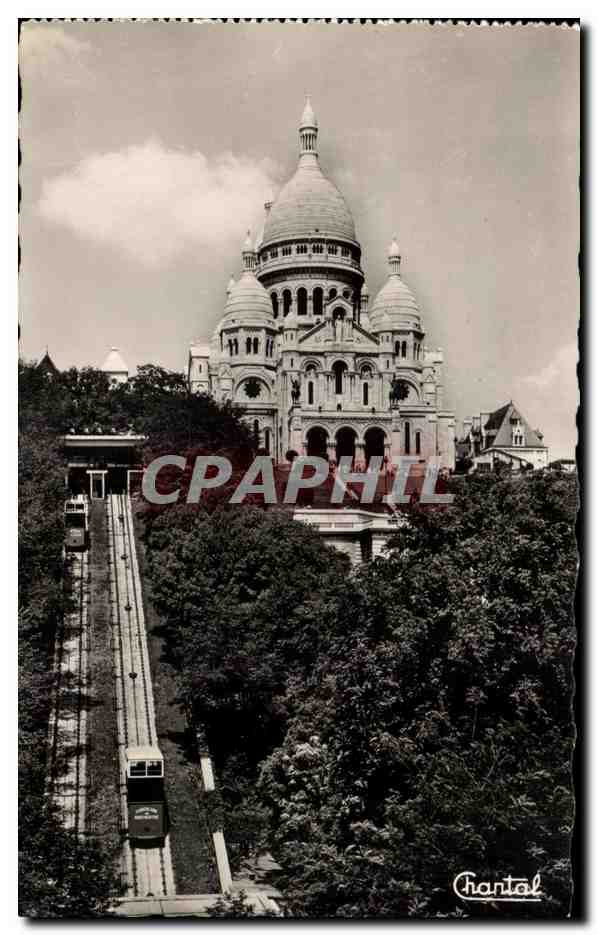 CPA Paris Basilique Du Sacre Coeur Montmartre