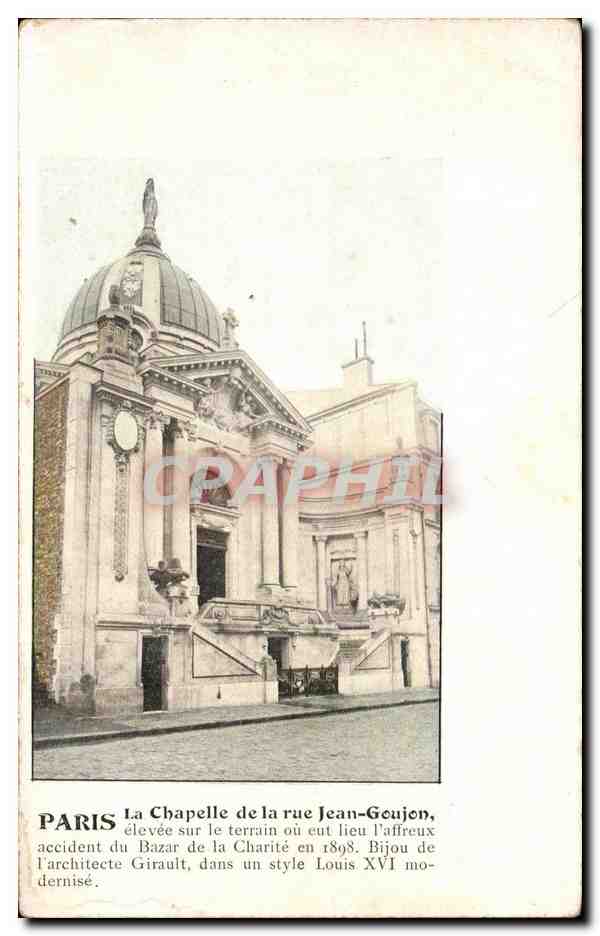 CPA Paris La Chapelle De La Rue Jean Goujon 