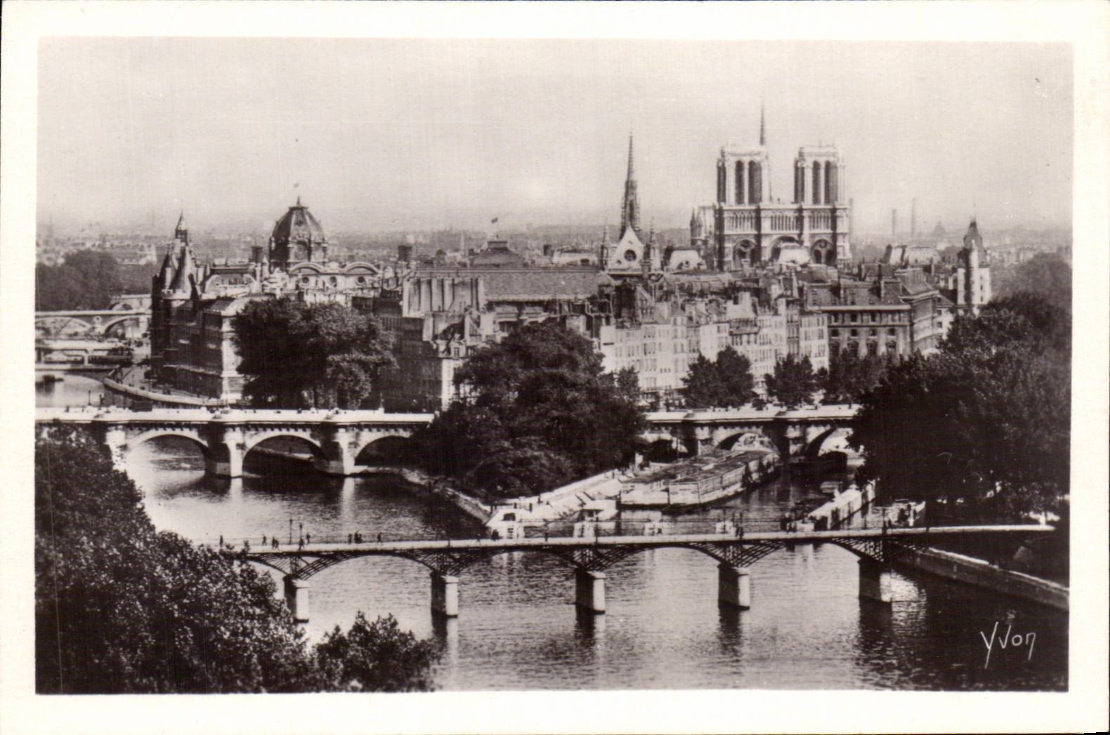 CPA Paris En Flanant La Cite City Notre Dame 