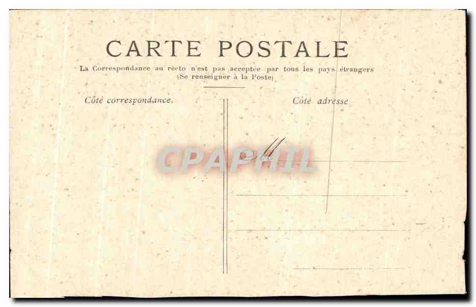 CPA Paris Le Dome Des Invalides Chef d'Oeuvre De Hardouin Mansart — Verso