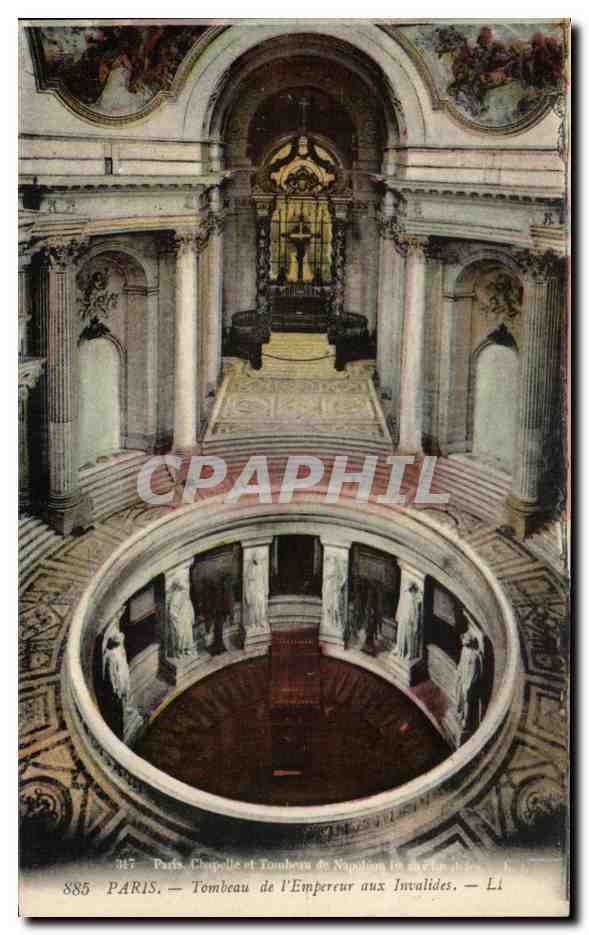CPA Paris Tombeau De l'Empereur Aux Invalides Napoleon 1er