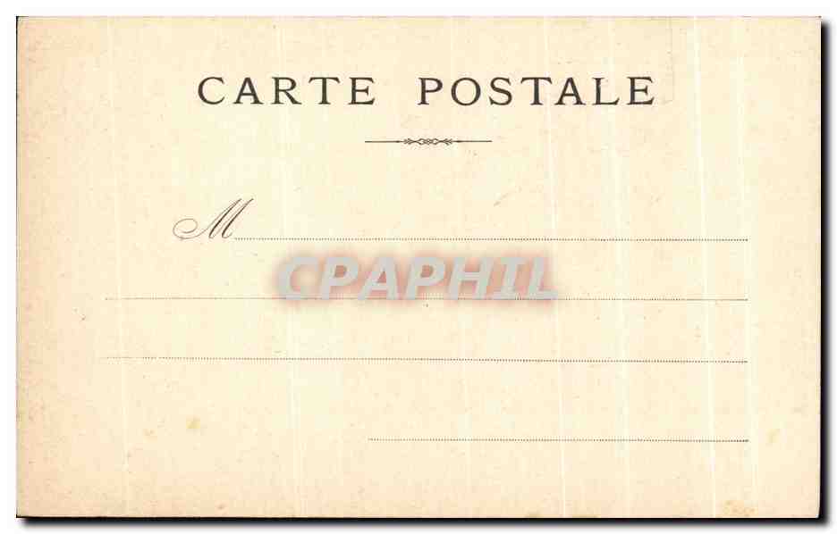 CPA Paris L'arc De Triomphe De l'Etoile Situe au Sommet De La Montagne Du Roule — Rückseite