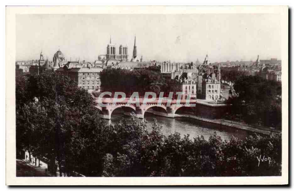 CPA Paris En Flanant La Cite Et Le Pont Neuf