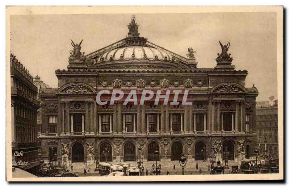 CPA Paris En Flanant L'Opera