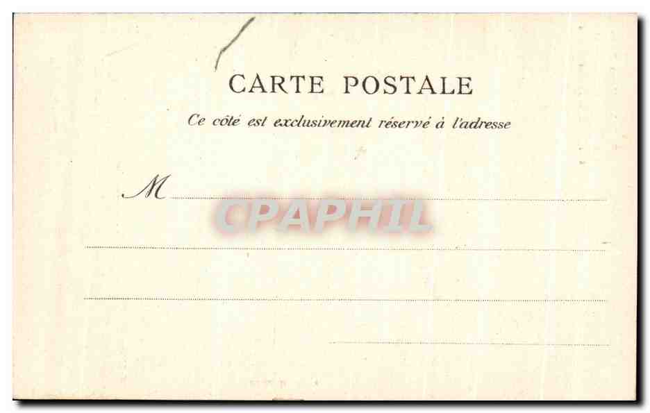 CPA Paris Notre Dame Betes d'amortissement a la Balustrade des Tours — Verso