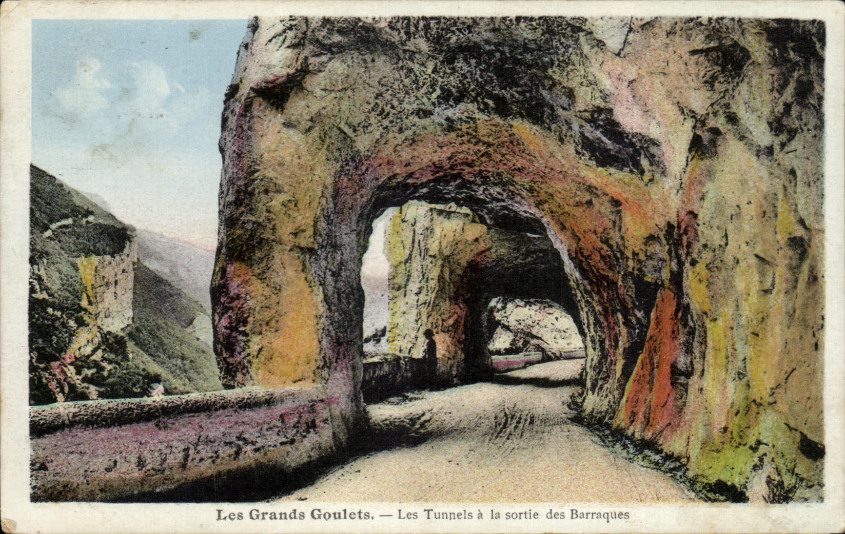 Die Großen Goulets — Die Tunnel am Ausgang der Barraques — Éditions Victor-Hugo, n° 546
