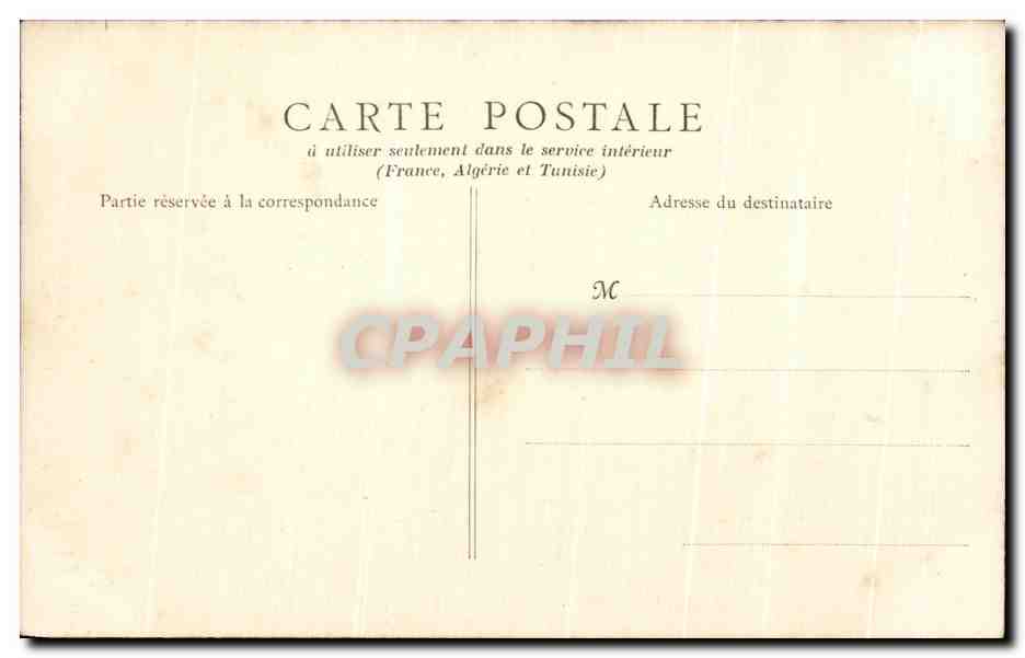 CPA Macon Hospice Des Enfants Assistes — Rückseite