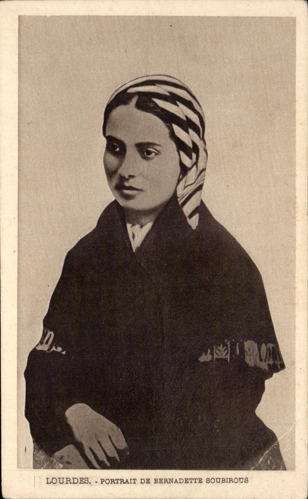 Lourdes - Portrait de Bernadette Soubirous - Association du Palais de Lourdes