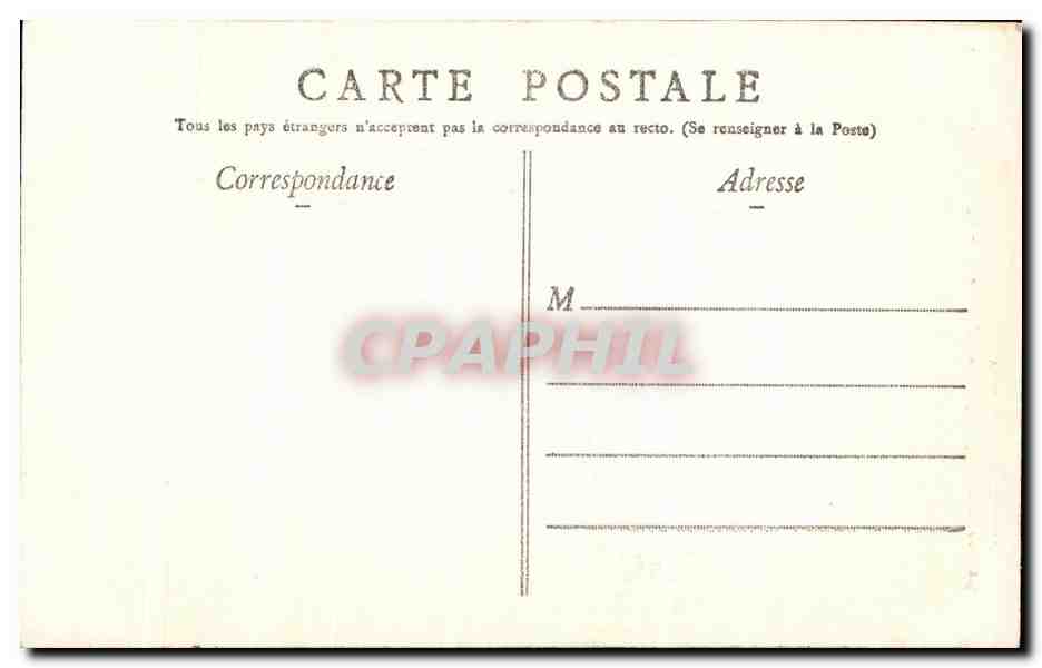 CPA Lourdes Mosaiques Le Recouvrement  — Verso