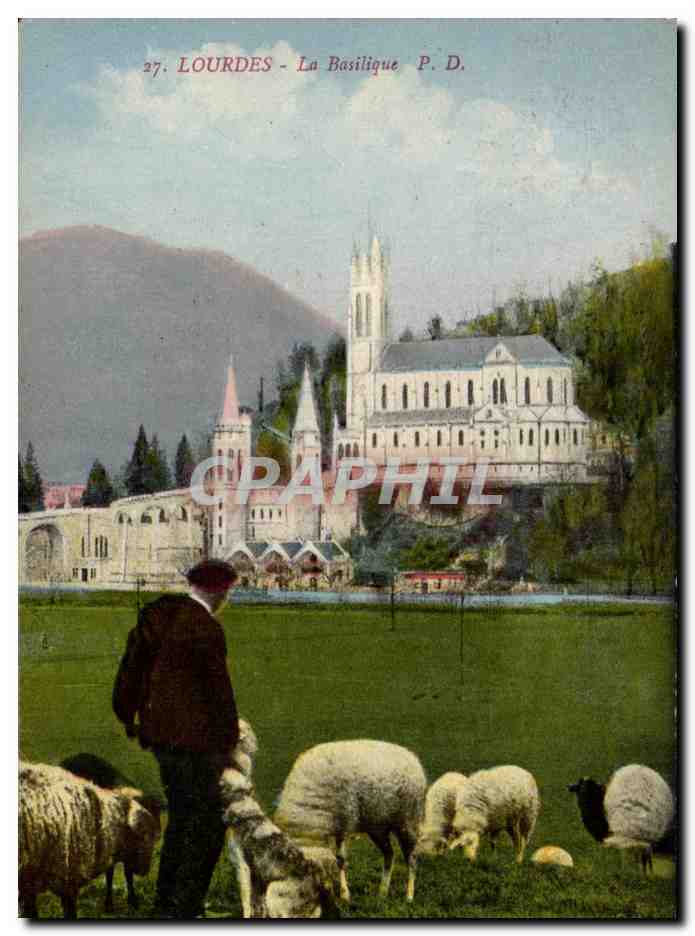 Lourdes - La Basilique — P. D. n°27