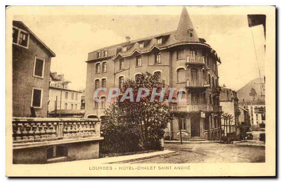 CPA Lourdes Hotel chalet Saint Andre