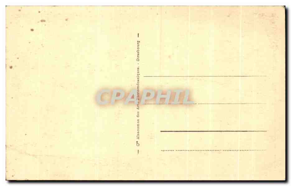 CPA Lourdes Chambre ou est nee Bernadette Dependance de l'Hotel de l'ange gardien et de l'Enfant jesus — Verso