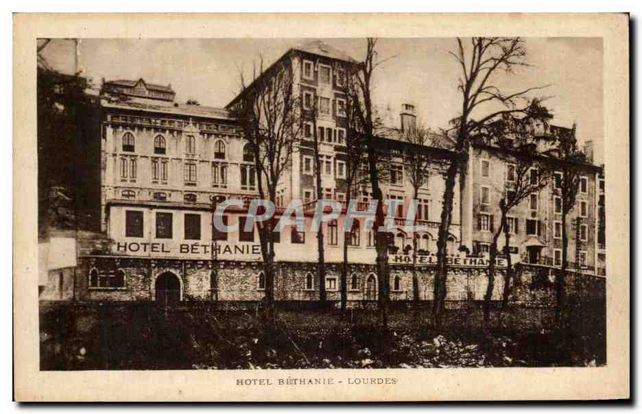 CPA Lourdes Hotel Bethanie