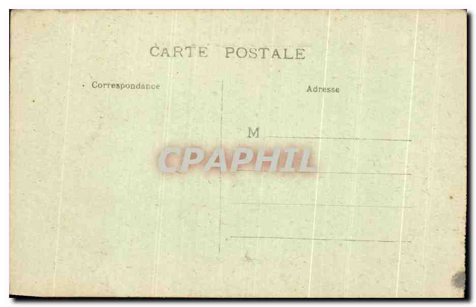 CPA Lourdes Le Lac et Les Pyrenees — Verso