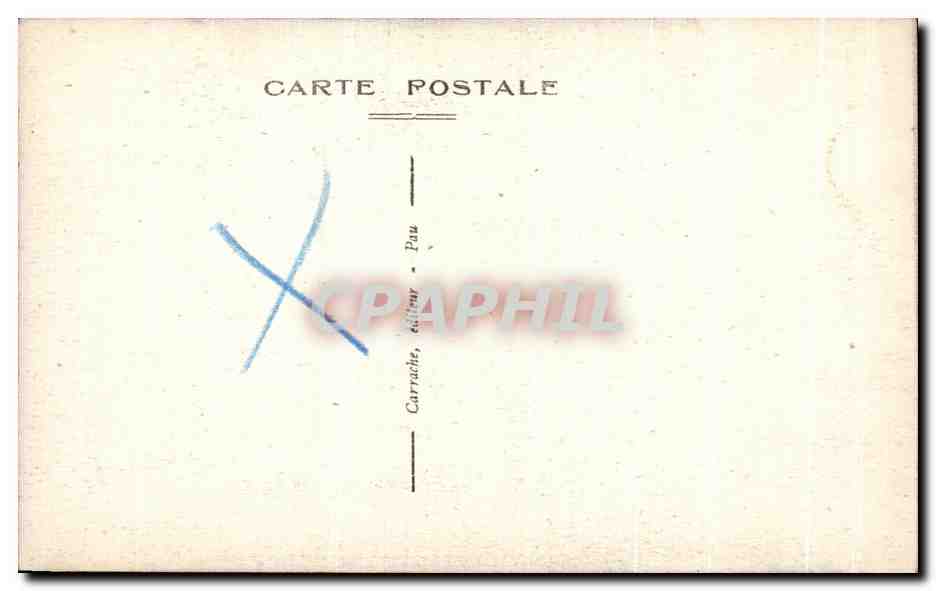 CPA Lourdes Le Portail du Rosaire — Verso