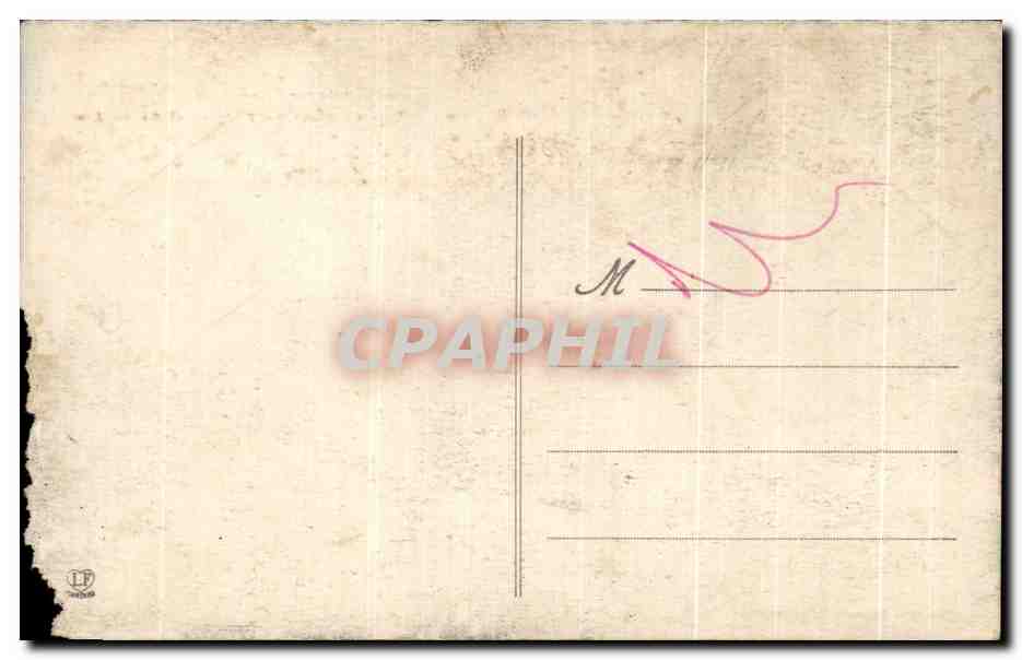 CPA Lourdes Le Ville Le Fort et le Grand Jer — Verso