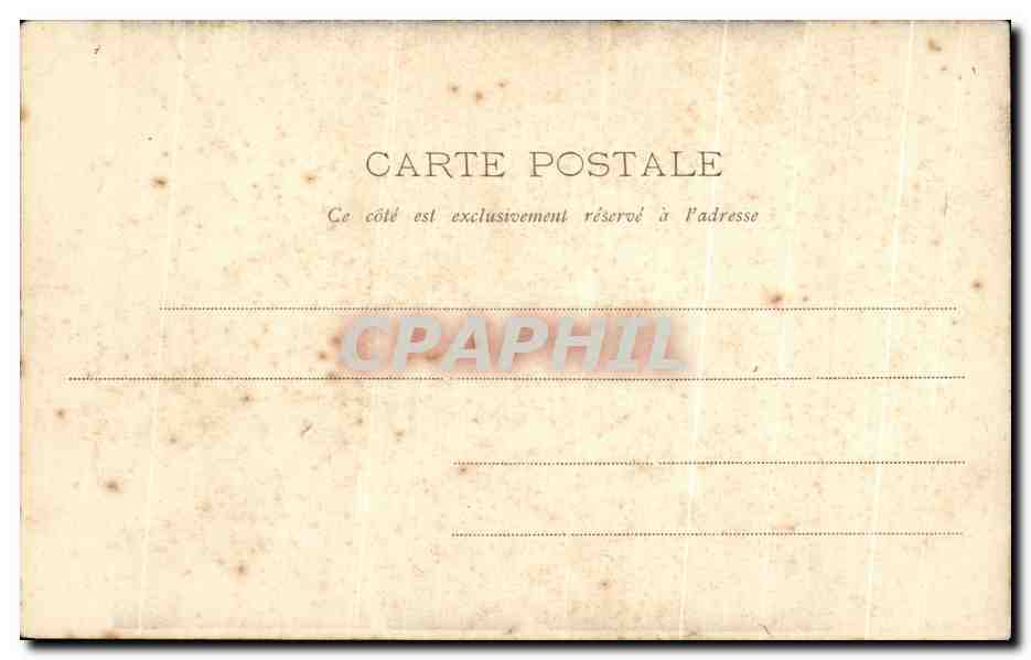 CPA Grottes Et Basilique Lourdes — Verso