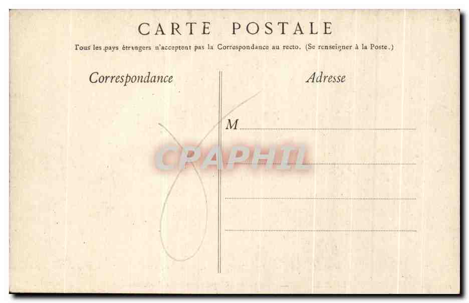 CPA Lourdes Grottes des Espeluges Le Calvaire — Verso
