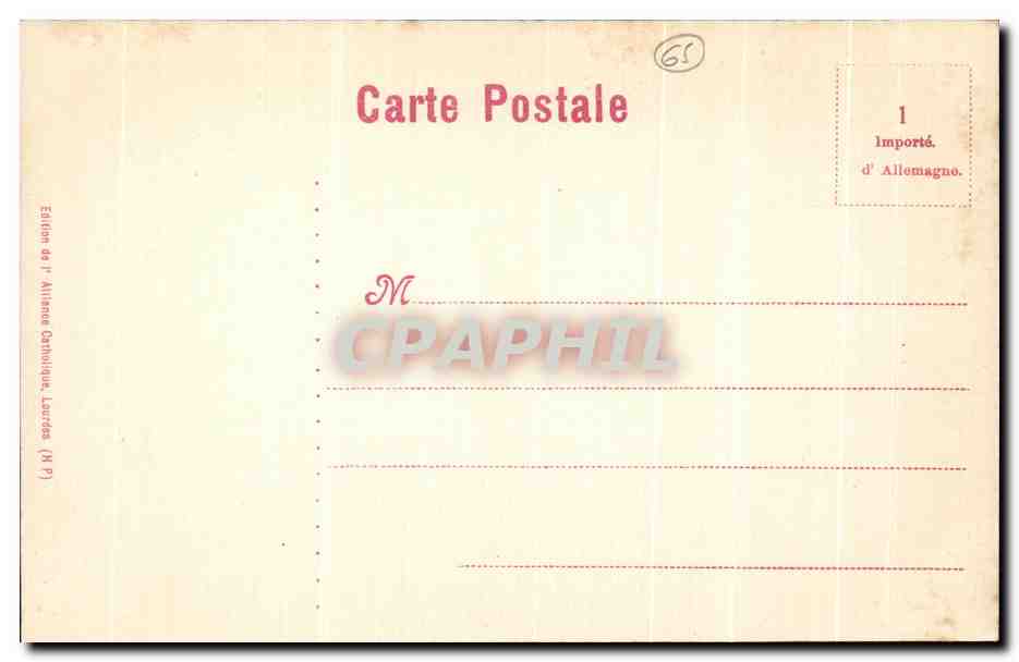 Grotte miraculeuse de N.D. de Lourdes — édition de l'Alliance Catholique, Lourdes (France) — Reverso