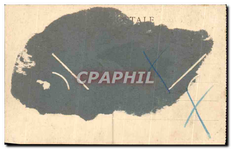 CPA Les Pyrenees Lourdes Station Du calvaire — Verso