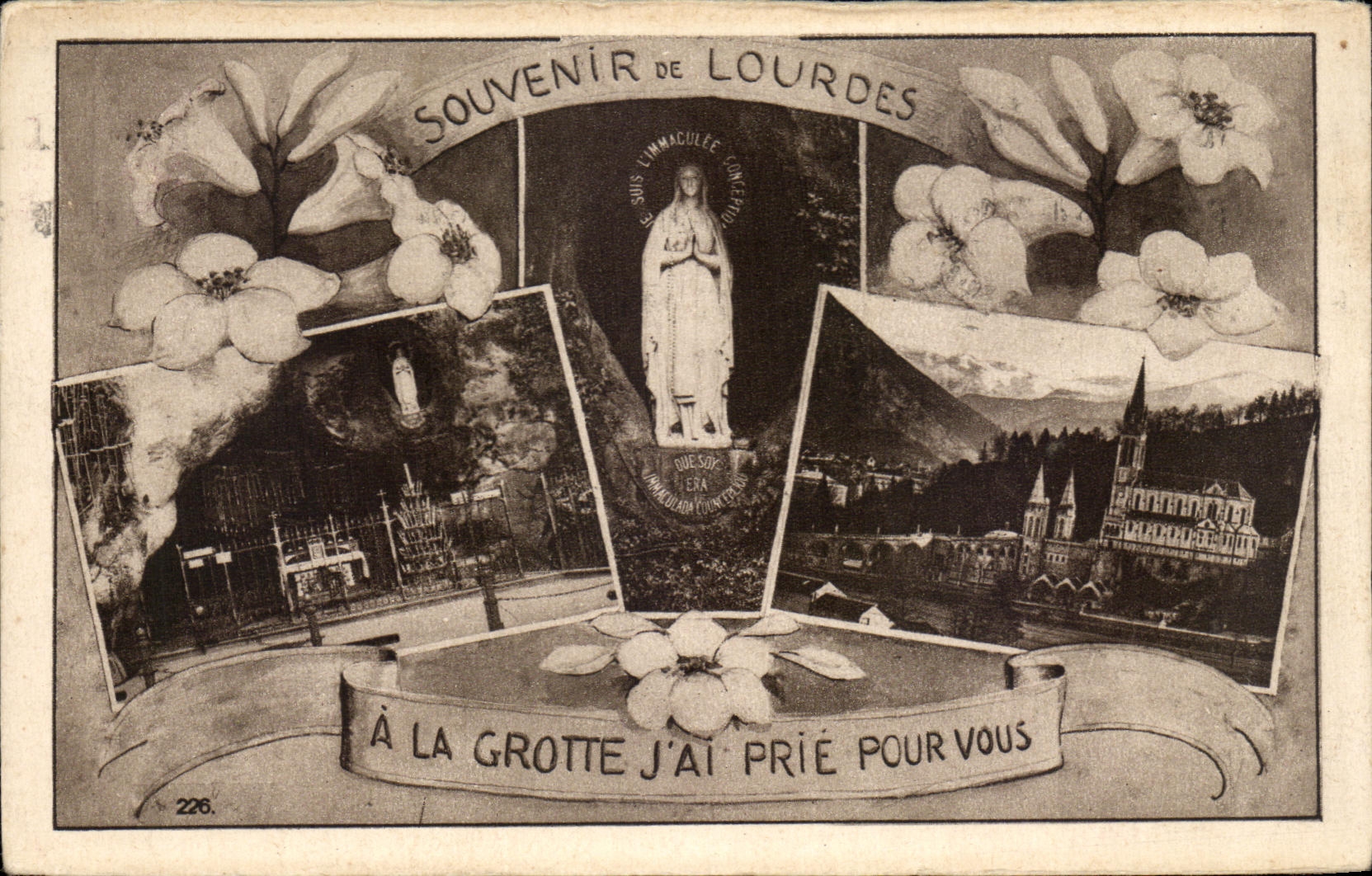 Lourdes — Souvenir de Lourdes — Édition Alliance Catholique n°226