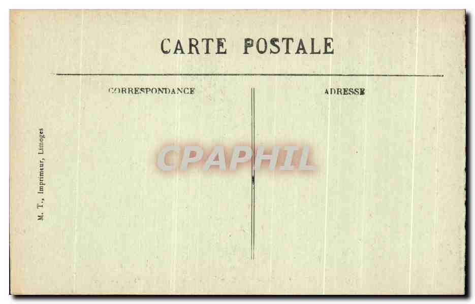 CPA Lourdes Du Loup Palais De La Madone — Verso