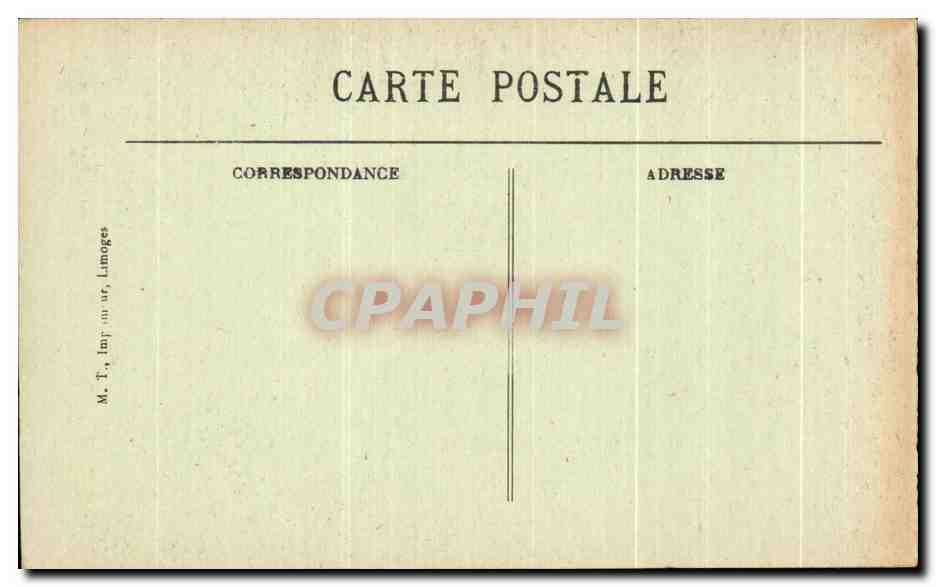 CPA Lourdes Grotten Du Loup Lac Des Nymphes — Verso