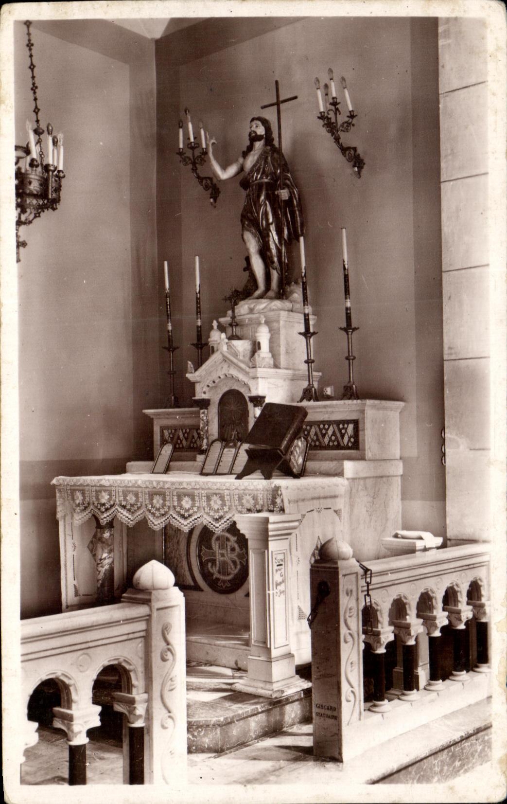 CPA Eglise Paroissiale De Lourdes Chapelle De St Jean Baptiste