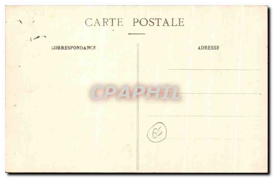 CPA Les Pvrenees Lourdes Le Gave — Verso