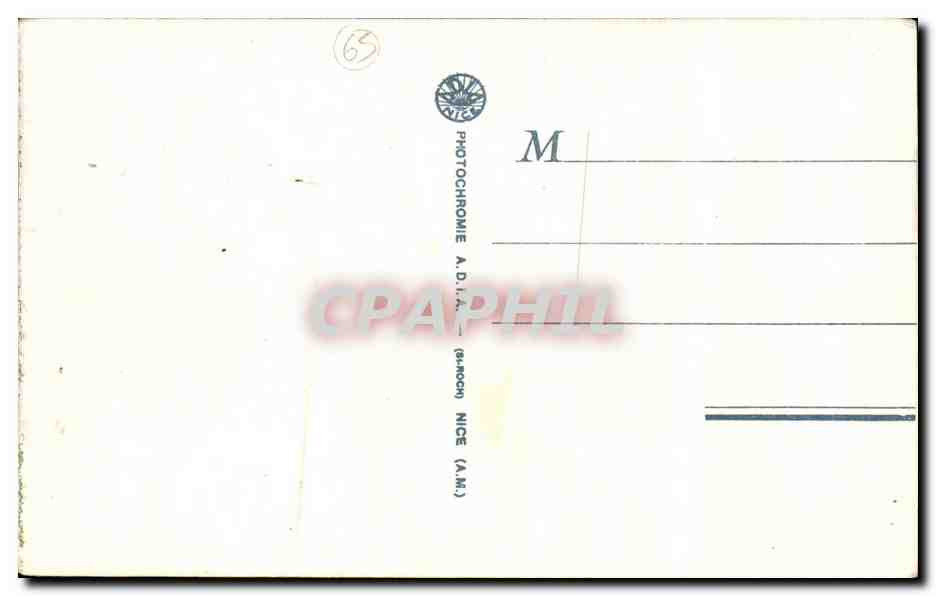 CPA Lourdes Monument du Souvenir Interallie  — Verso
