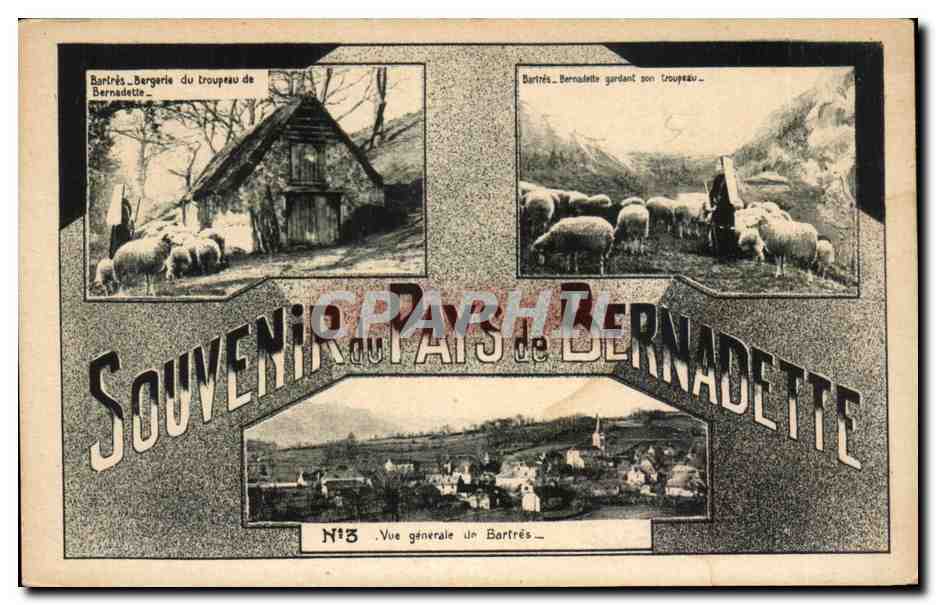 Bartres — Souvenir du pèlerinage de Bernadette — N°5