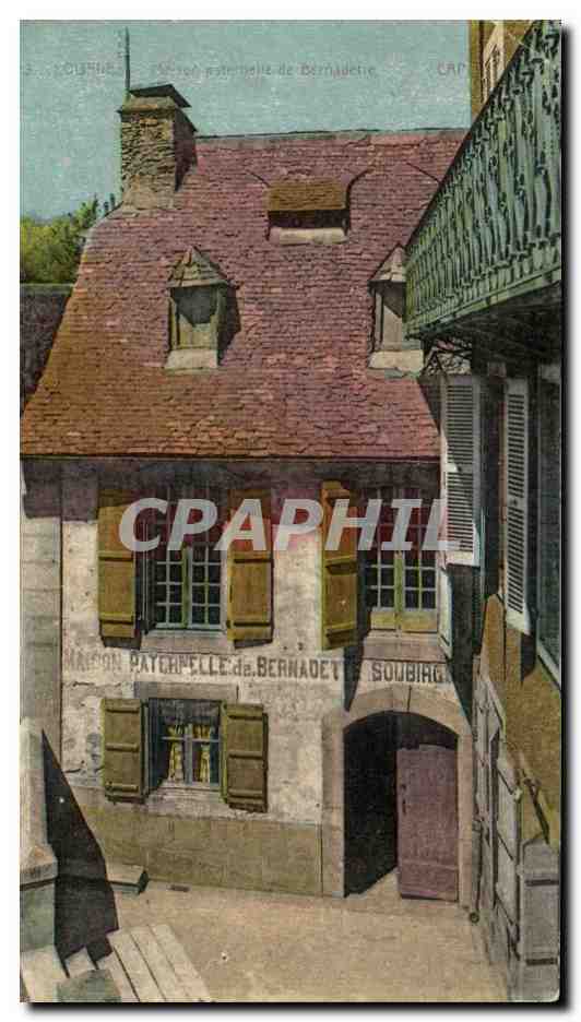 CPA Maison Paternelle De Bernadette Soubirous Lourdes