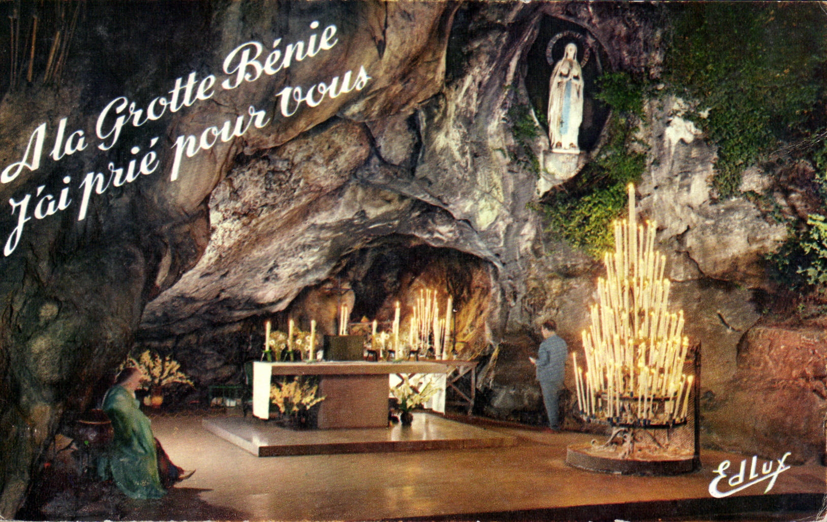La Grotte Bénie — Éditeur EdlLux, n° de série non visible