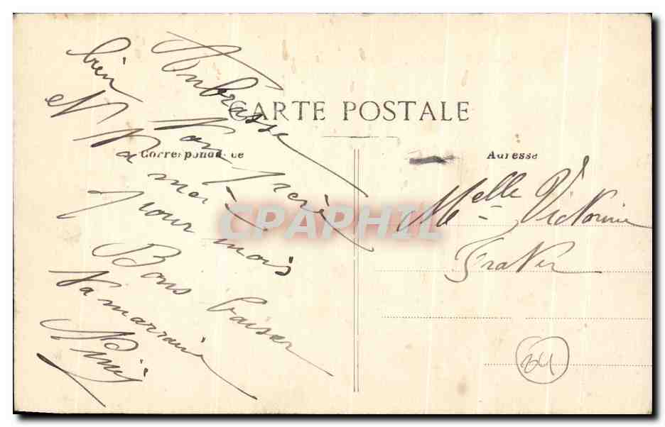 CPA Avignon Le Pont St Benezet et le Palais des Papes — Verso