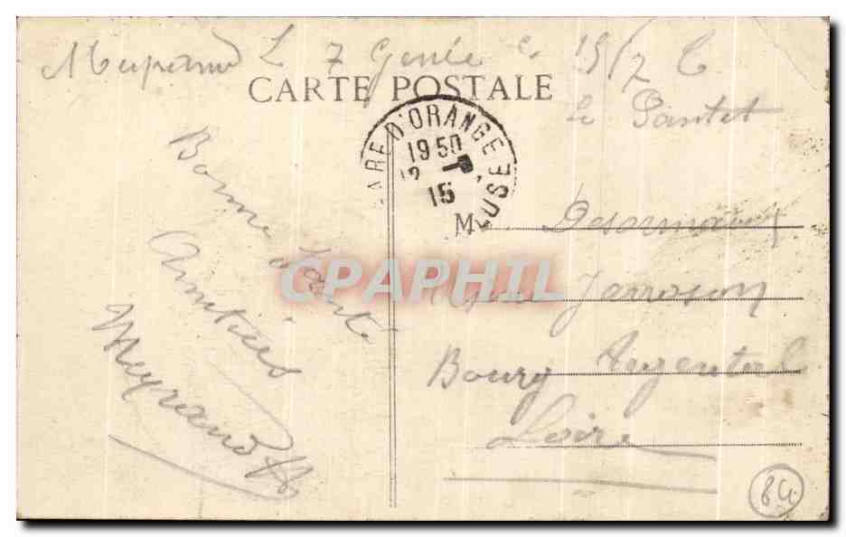 CPA Le Vaucluse Illustre Orange Le Theatre Antique  — Rückseite