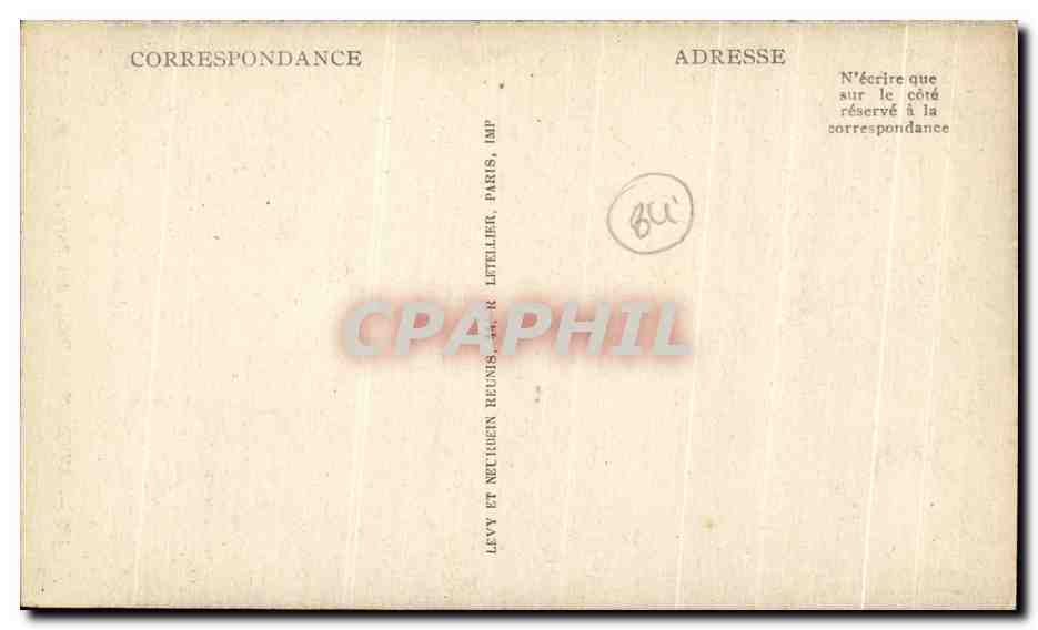 CPA Avignon Place des Papes Interieur — Verso