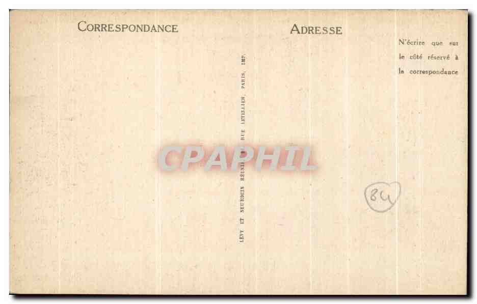 CPA Orange L'Entree Principale Du Cirque — Rückseite