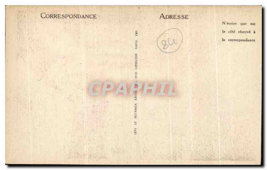 CPA Orange Le Theatre Antique Vu De Face — Rückseite