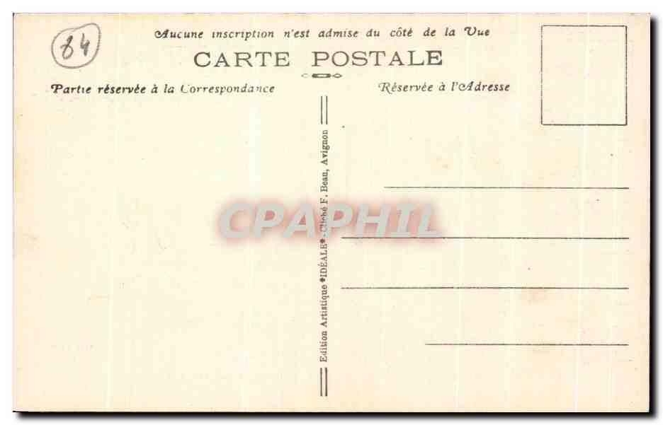 Avignon — Ensemble du Pont Bénézet et Palais des Papes (prise de l'île de la Barthelasse) — Édition Artistique IDÉALE — Reverso