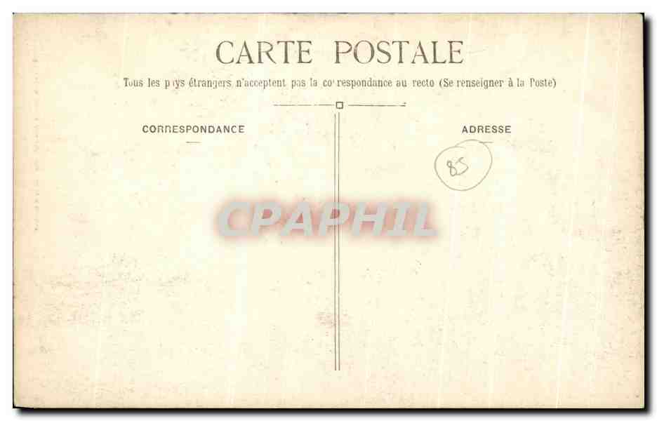 Cité de la Colonie des Pins Maritimes — Façade principale — Collection Lucien Amiand, Les Sables-d'Olonne — Rückseite