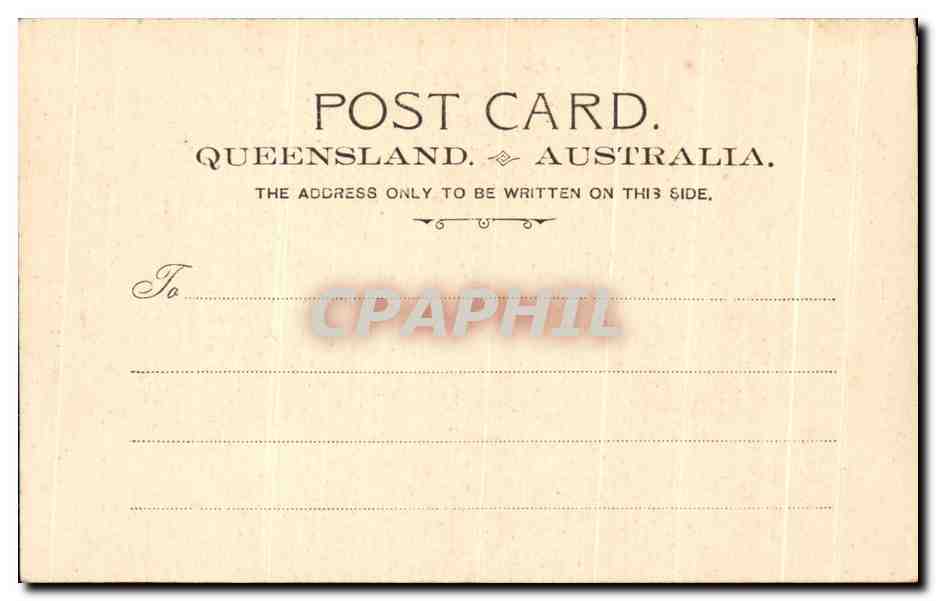 CPA National Bank of Queensland Australia Australie — Rückseite