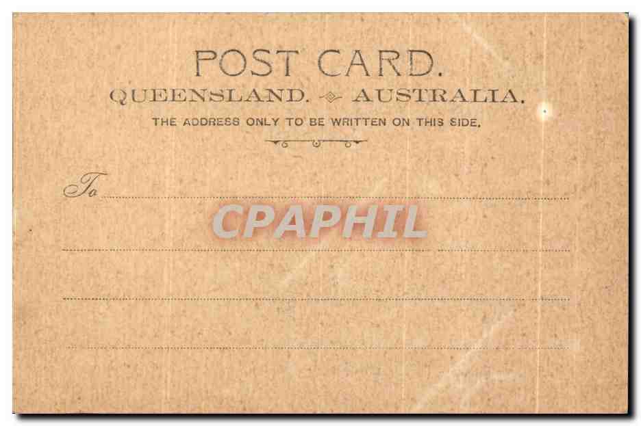 CPA Parliament House Parlamentsgebaude Brisbane Australia Australie — Rückseite