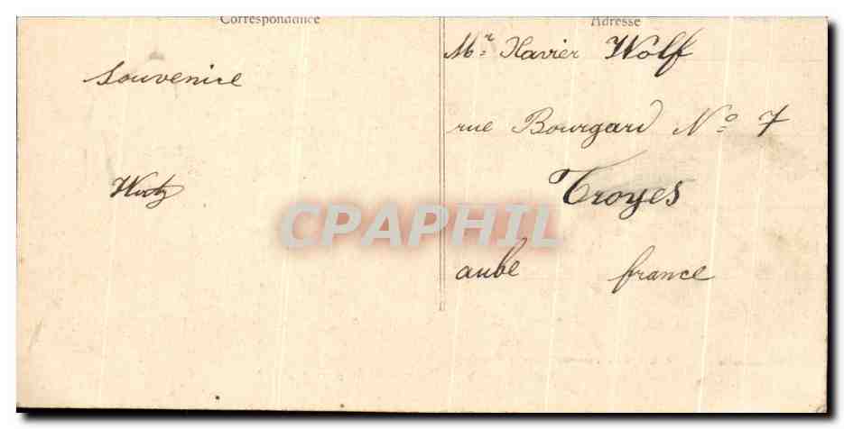 CPA Antsirance Ville Basse Rade & Cap Diego Madagascar Malagasy — Verso
