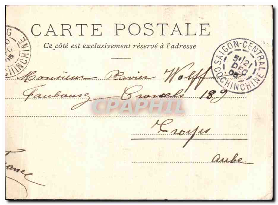 CPA Saigon Cage des Fauves Jardin Botanique Mottet et editeurs Saigon Vietnam — Reverso