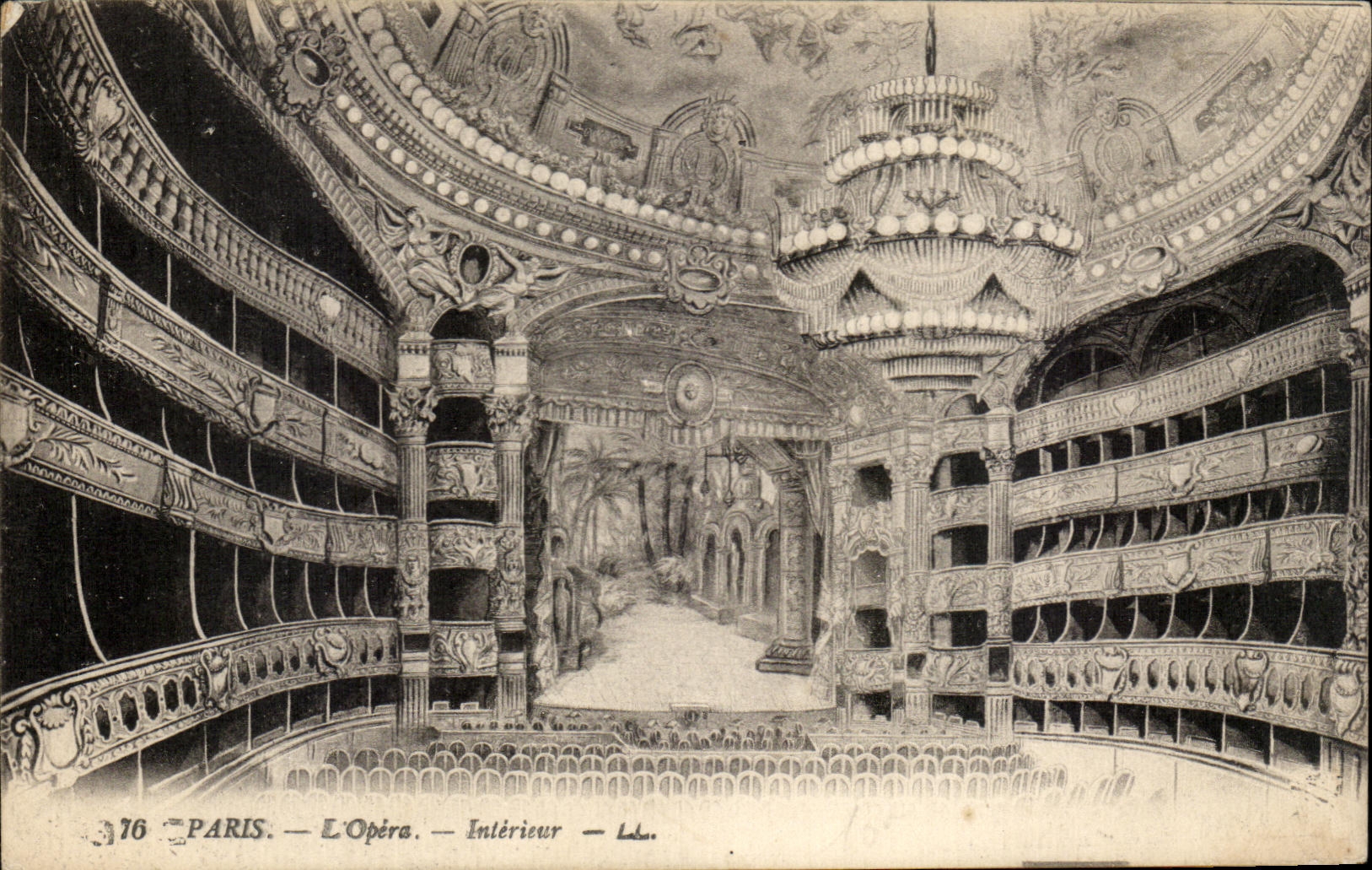CPA Paris L'Opera Garnier Interieur