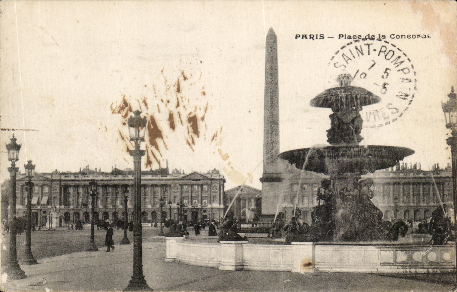 CPA Paris Place de le concorde